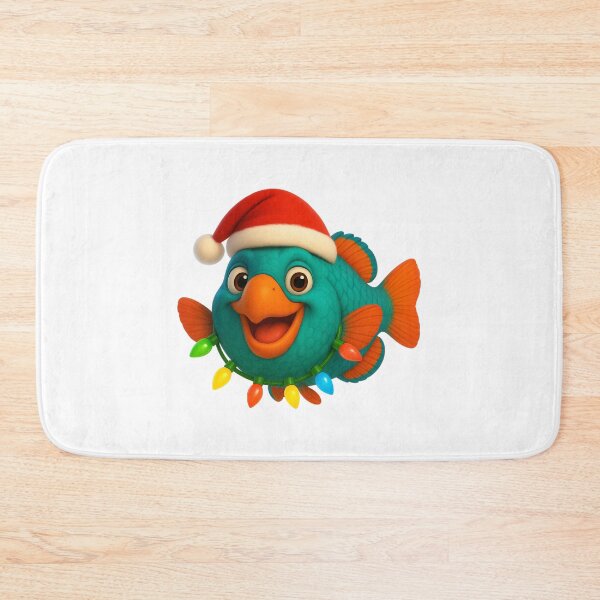 Item preview, Christmas Parrotfish designed and sold by Sillytoe.