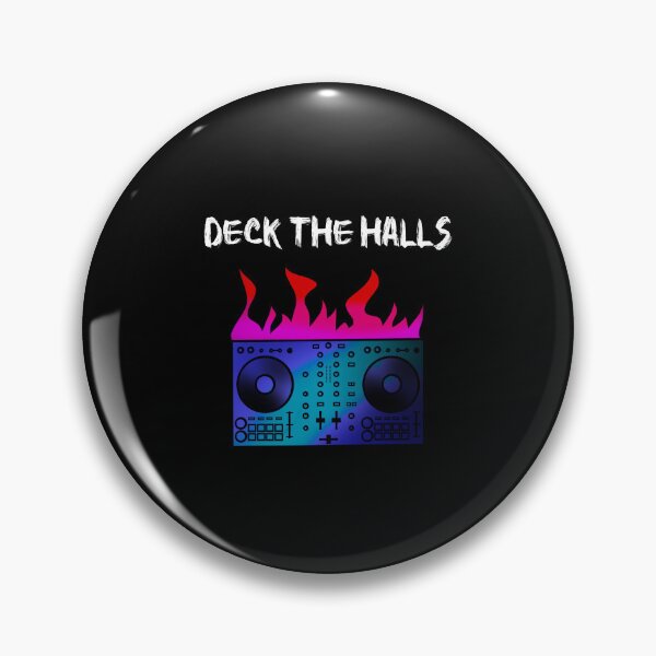 Item preview, Deck The Halls DJ T Shirt designed and sold by StrawbBonsai.