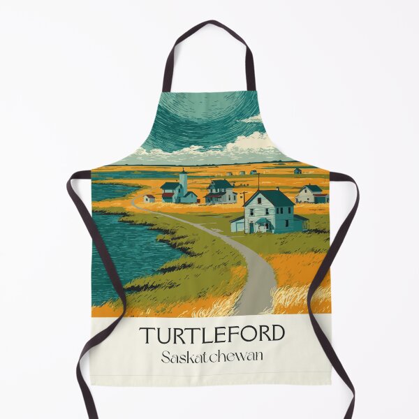 Artikelvorschau, Wahrzeichen von Turtleford, Saskatchewan | Kunstdruck einer riesigen Schildkrötenstatue entworfen und verkauft von TuncGK.