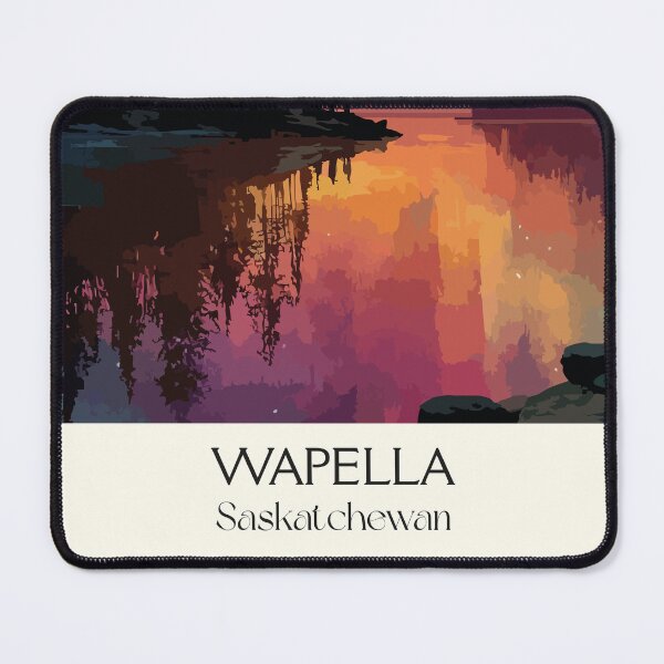 Item preview, Wapella Saskatchewan Nature | Sunset Reflection & Trees Art Print designed and sold by TuncGK.