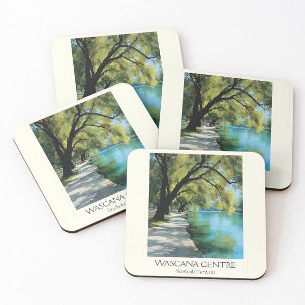 Item preview, Wascana Centre Regina | Willow Trees & Lake Path Art Print designed and sold by TuncGK.