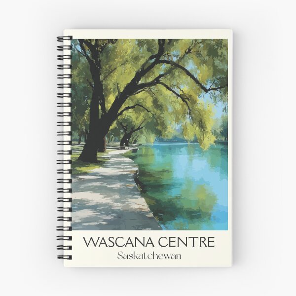 Item preview, Wascana Centre Regina | Willow Trees & Lake Path Art Print designed and sold by TuncGK.