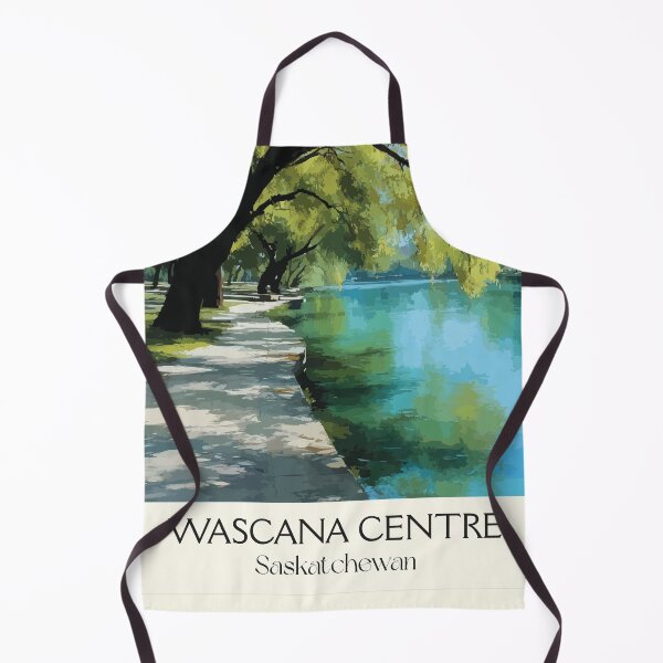 Item preview, Wascana Centre Regina | Willow Trees & Lake Path Art Print designed and sold by TuncGK.
