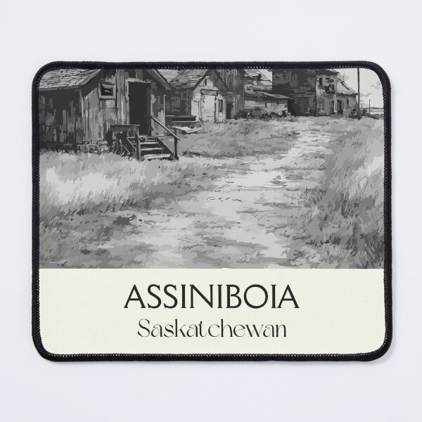 Item preview, Assiniboia Saskatchewan History | Vintage Grain Elevator Art Print designed and sold by TuncGK.