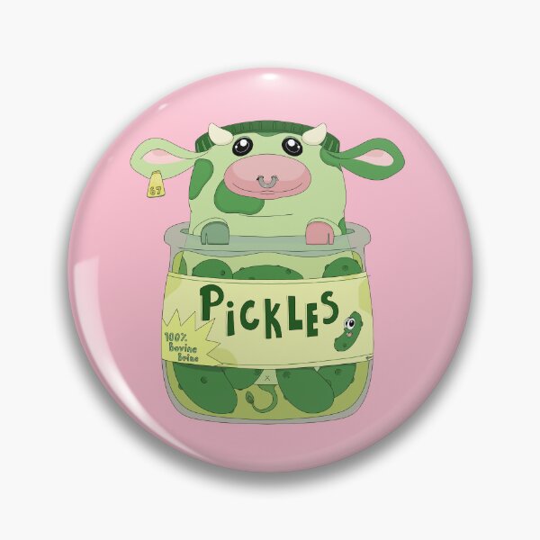 Item preview, Jarred Pickle Cow designed and sold by LittleRockArt.