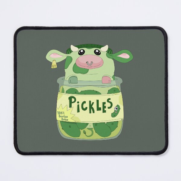 Item preview, Jarred Pickle Cow designed and sold by LittleRockArt.