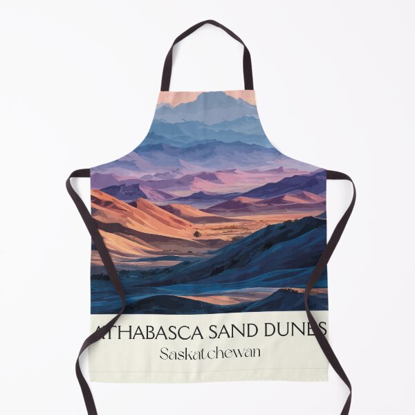 Item preview, Athabasca Sand Dunes Saskatchewan | Desert Wilderness Art Print designed and sold by TuncGK.