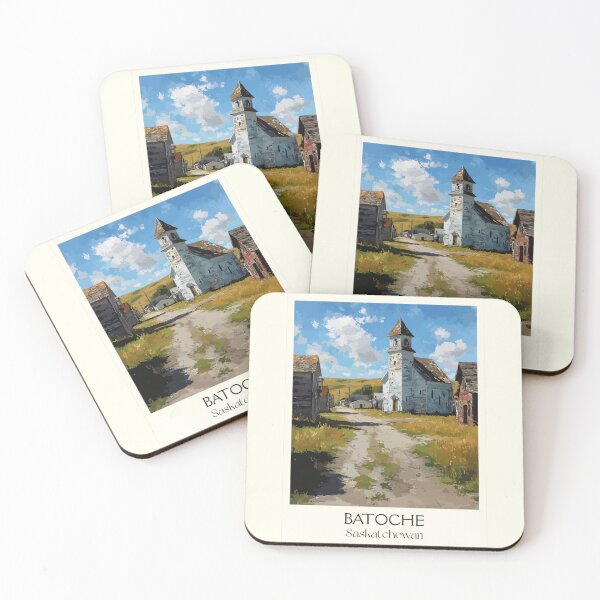 Item preview, Batoche National Historic Site | Metis Heritage Church Art Print designed and sold by TuncGK.