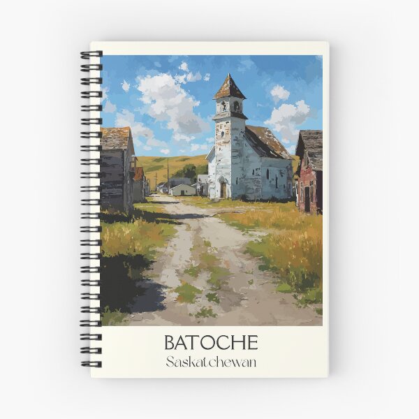 Item preview, Batoche National Historic Site | Metis Heritage Church Art Print designed and sold by TuncGK.