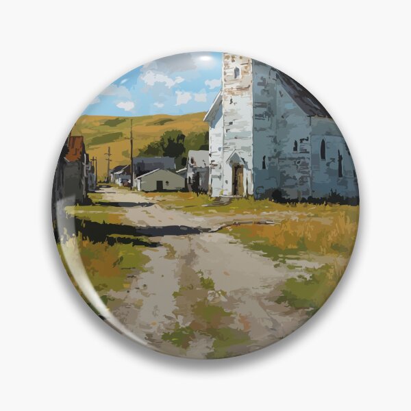 Item preview, Batoche National Historic Site | Metis Heritage Church Art Print designed and sold by TuncGK.
