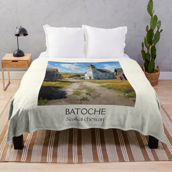Item preview, Batoche National Historic Site | Metis Heritage Church Art Print designed and sold by TuncGK.