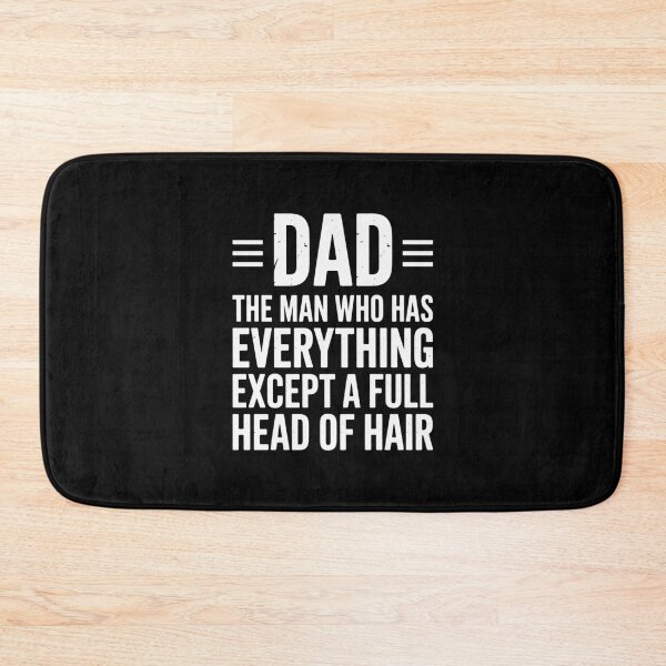 Item preview, Funny Dad Gift Humor Quote for Fathers with Bald Joke designed and sold by Gogetgiggles.