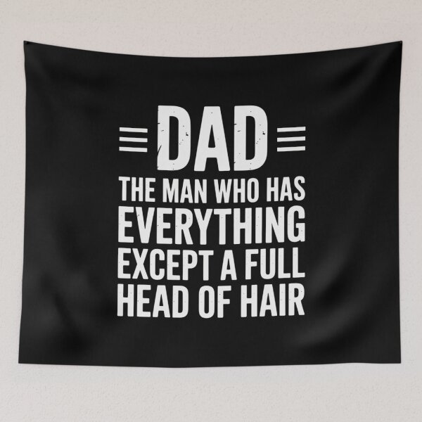 Item preview, Funny Dad Gift Humor Quote for Fathers with Bald Joke designed and sold by Gogetgiggles.