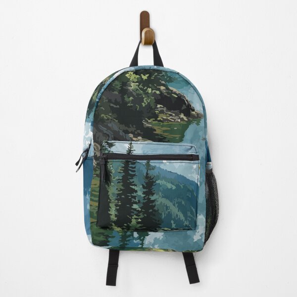 Item preview, Big River Saskatchewan | Boreal Forest & Water Reflection Art Print designed and sold by TuncGK.