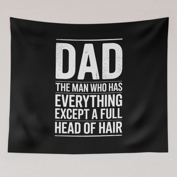Item preview, Funny Dad Gift Humor Quote for Fathers with Bald Joke designed and sold by Gogetgiggles.