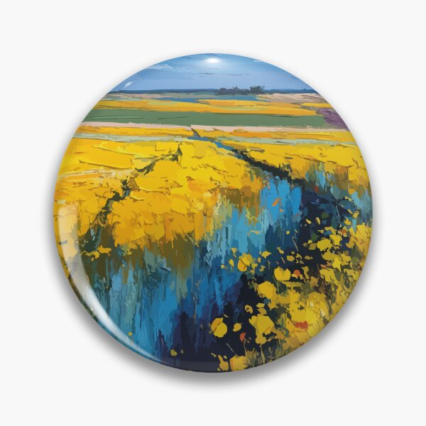 Artikelvorschau, Carlyle, Saskatchewan | Kunstdruck „Goldene Rapsfelder“ entworfen und verkauft von TuncGK.