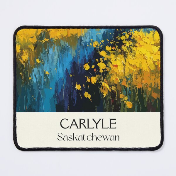 Item preview, Carlyle Saskatchewan | Golden Canola Fields Art Print designed and sold by TuncGK.