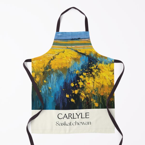 Item preview, Carlyle Saskatchewan | Golden Canola Fields Art Print designed and sold by TuncGK.