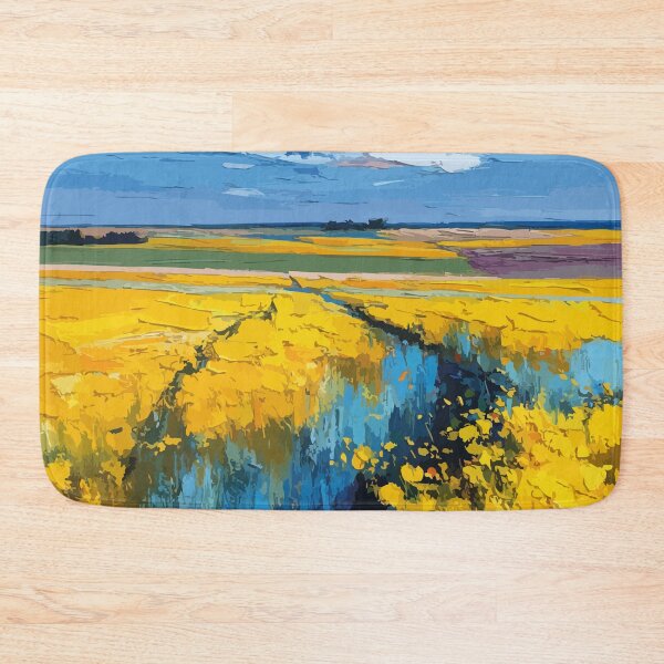 Item preview, Carlyle Saskatchewan | Golden Canola Fields Art Print designed and sold by TuncGK.