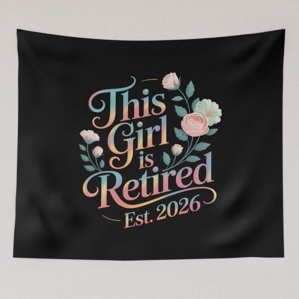 Item preview, This Girl is Retired 2026 - Retired Life, Retirement 2026, Established Retirement Design designed and sold by Gogetgiggles.