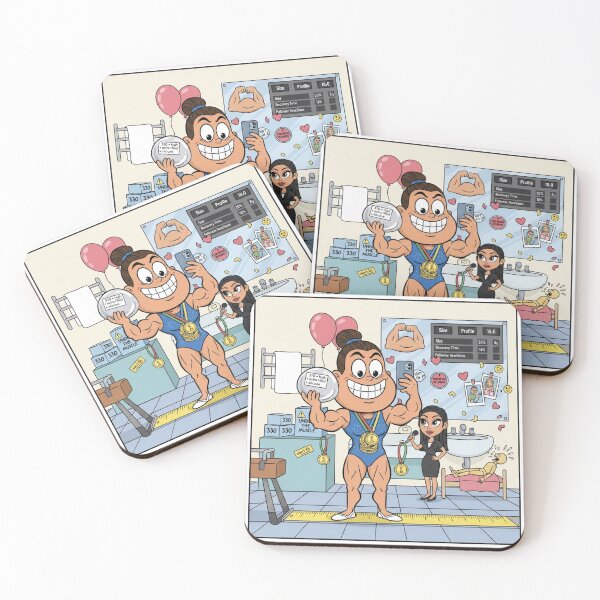 Item preview, Simone Biles' TikTok Reveal designed and sold by MemeTheNews.