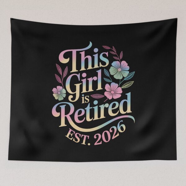 Item preview, This Girl is Retired 2026 - Retired Life, Retirement 2026, Established Retirement Design designed and sold by Gogetgiggles.