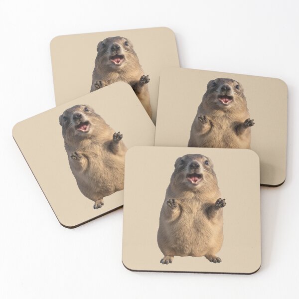 Item preview, Hyrax Awawa - Happy Fun designed and sold by ByGio.