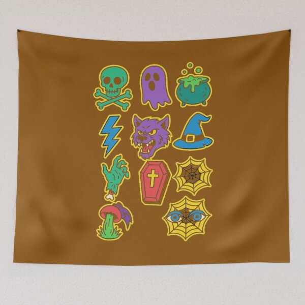 Item preview, Haunted fun icons designed and sold by WAKYSHOP.