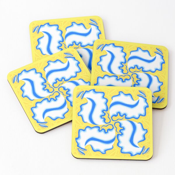 Item preview, blue lined flatworm designed and sold by dinoserious.