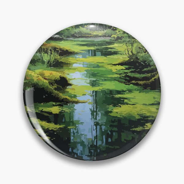 Item preview, Duck Mountain Provincial Park | Lush Green Forest Art Print designed and sold by TuncGK.
