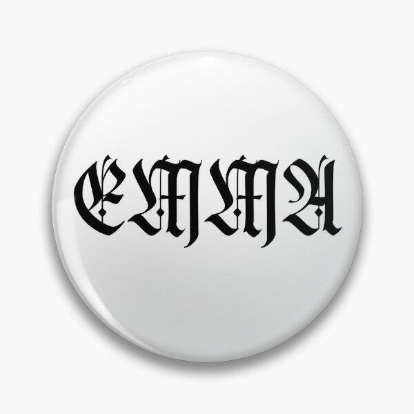 Item preview, Emma gothic font name sticker, Emma gift, Emma Mug, Emma sticker, Emma shirt, Girlfriend name, BFF gift designed and sold by DisgustangCO.