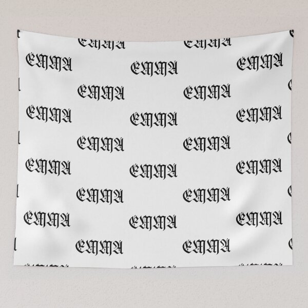 Item preview, Emma gothic font name sticker, Emma gift, Emma Mug, Emma sticker, Emma shirt, Girlfriend name, BFF gift designed and sold by DisgustangCO.