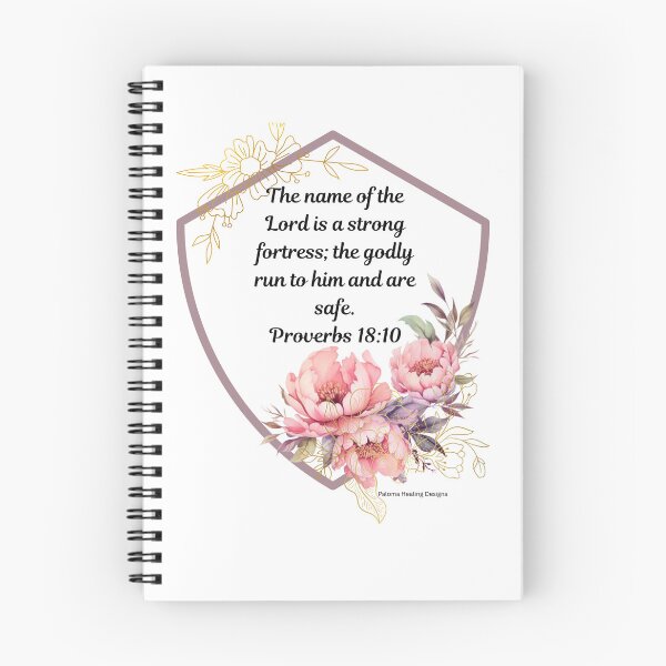 Item preview, Pink peonies, strong fortress, Bible scripture designed and sold by PalomaHealing24.