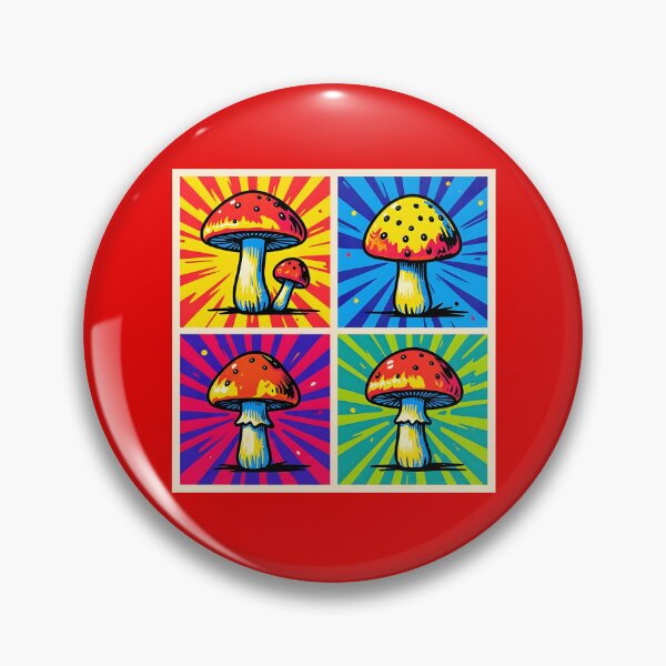 Item preview, SHROOM POWER – Psychedelic Pop Art designed and sold by DariaCraft.