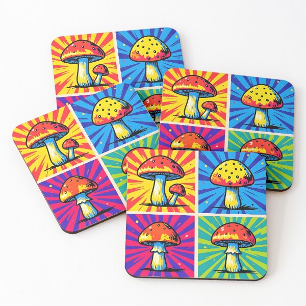 Item preview, SHROOM POWER – Psychedelic Pop Art designed and sold by DariaCraft.