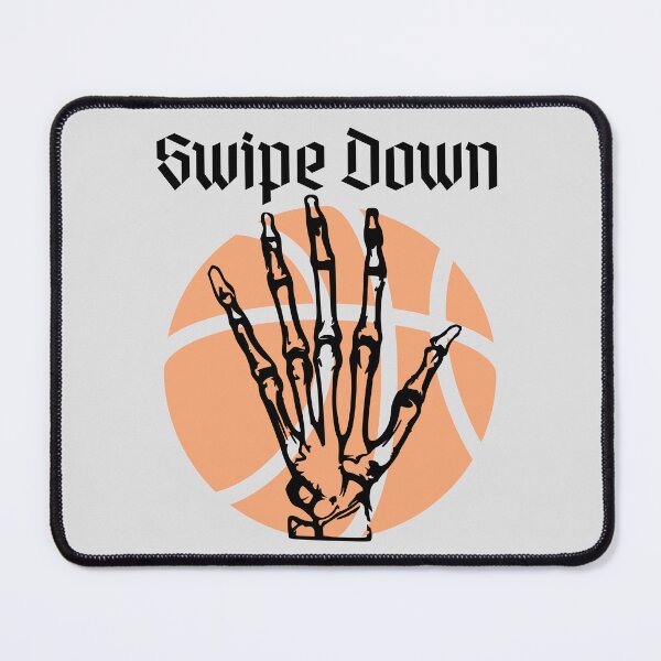 Item preview, Swipe Down Hoops Tee designed and sold by Hoops Laundry.
