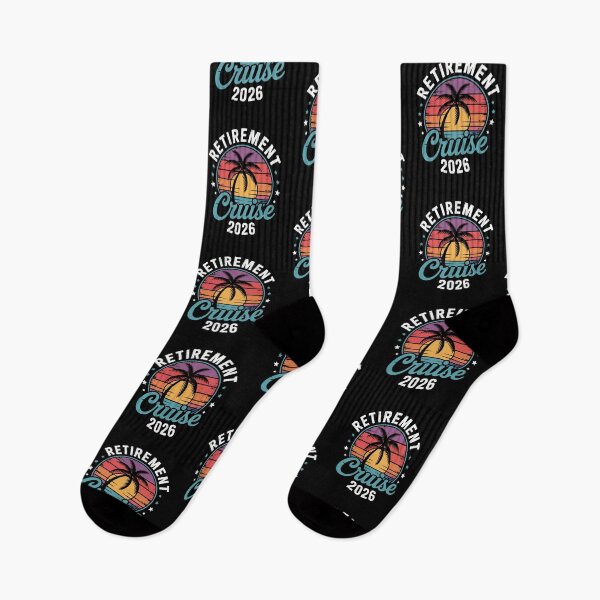 Item preview, Retirement Cruise 2026 Vintage Sunset Design designed and sold by Gogetgiggles.