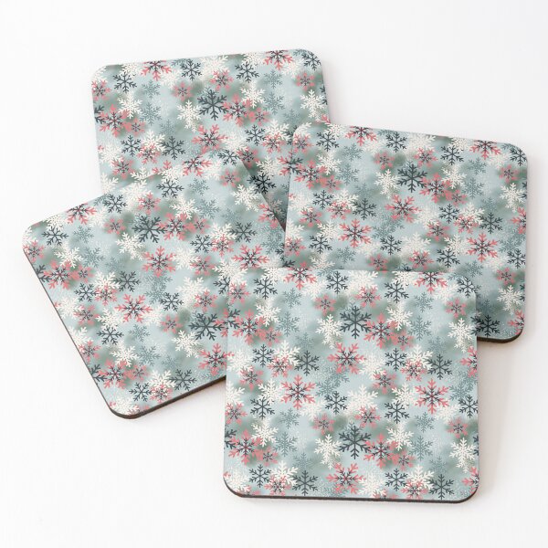 Item preview, Vintage Snowflakes Seamless Repeat designed and sold by Sharon Schwalbe.