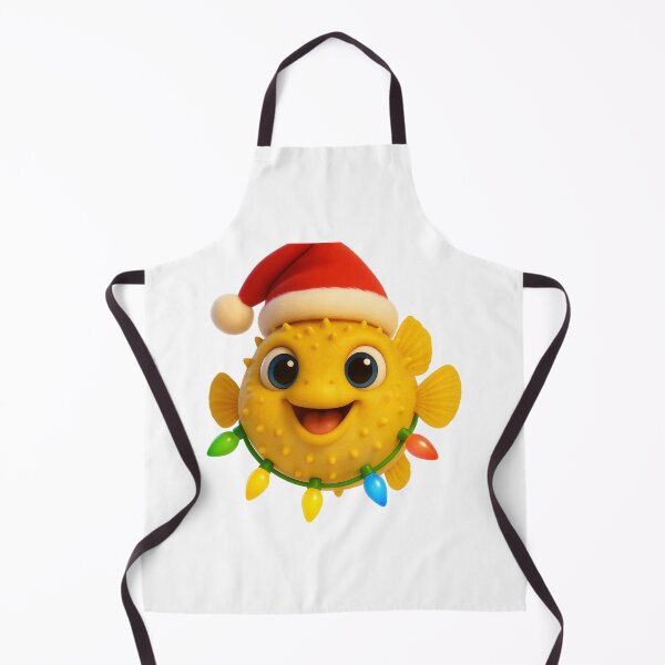 Item preview, Christmas Pea Puffer Fish designed and sold by Sillytoe.
