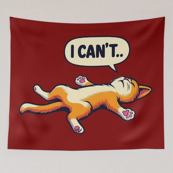 Item preview, I Can’t – Dramatic Cat designed and sold by MiLaKK.