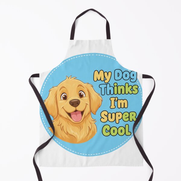 Item preview, Funny Dog Lover T-Shirt - My Dog Thinks I'm Super Cool Pet Parent Tee designed and sold by GeniePixel.