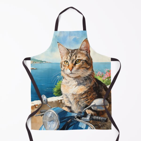 Artikelvorschau, Kitty und die Vespa entworfen und verkauft von GiftiqueNook.