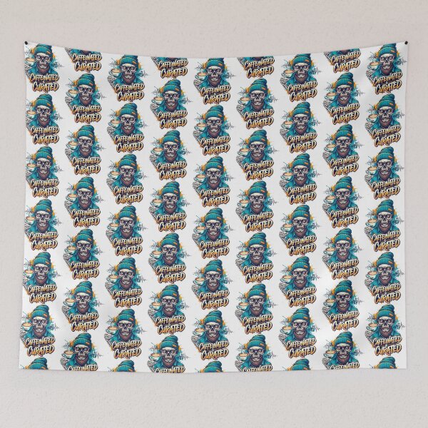 Item preview, Caffeinated Hipster Skeleton Coffee Lover designed and sold by SholoStudio.