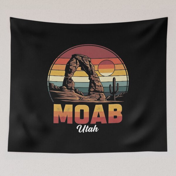 Item preview, Vintage Moab Utah Arch Sunset designed and sold by gear-posters.