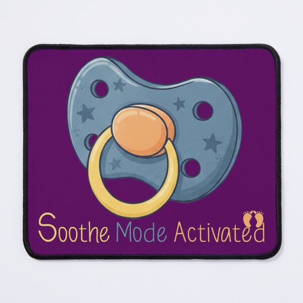 Item preview, Soothe Mode Activated – Calm & Minimalist Quote designed and sold by TextMood.