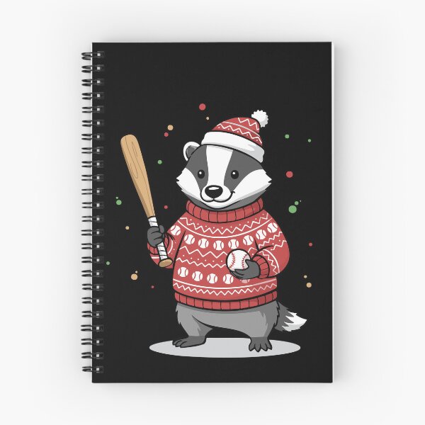 Item preview, Festive Raccoon Baseball — Cute Sports Christmas Apparel & Gifts designed and sold by VikArt7.