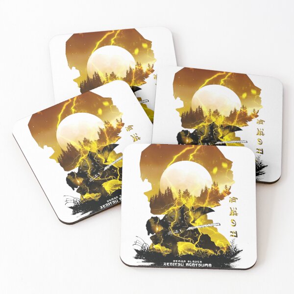 Item preview, Zenitsu agatsuma  designed and sold by Coatink.