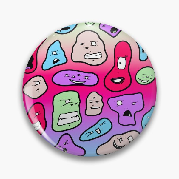 Item preview, Funky Faces designed and sold by StrawbBonsai.