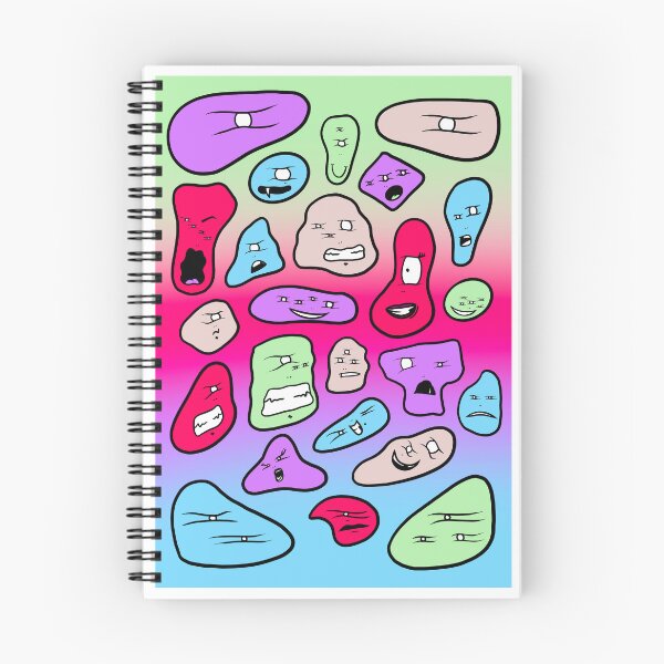 Item preview, Funky Faces designed and sold by StrawbBonsai.