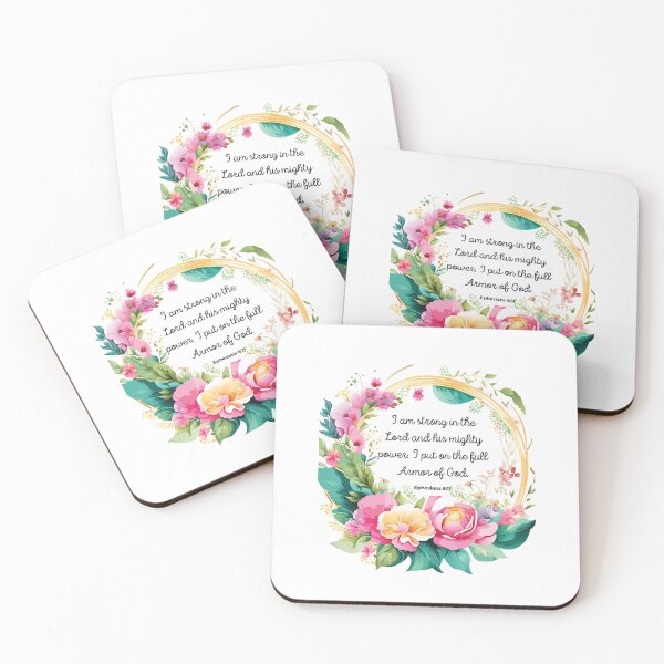 Item preview, Ephesians 6:11 Bible verse designed and sold by PalomaHealing24.